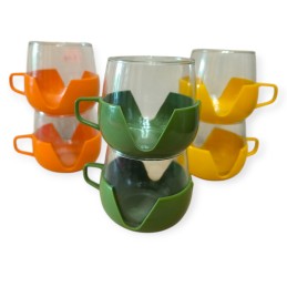set de 6 tasses vintages