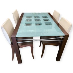 Table & 4 chaises Ligne Roset