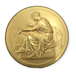 médaille jeton en bronze...