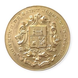 MEDAILLE COMMEMORATIVE DORE...
