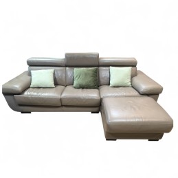 Salon de coin en cuir