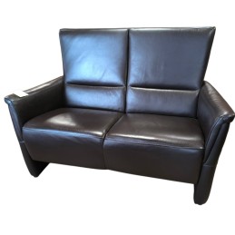 Canapé 2 places en cuir