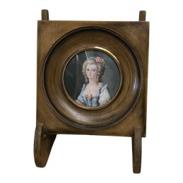 Miniature Portrait peint /...