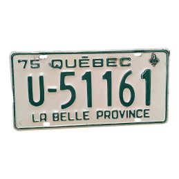 Plaque d'immatriculation...