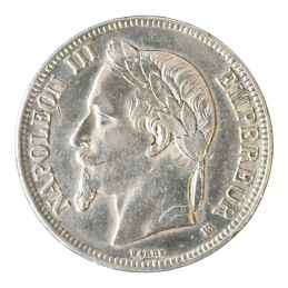 5 Francs Napoléon III...