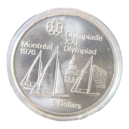 Pièce d'Argent 5 $ Canada -...