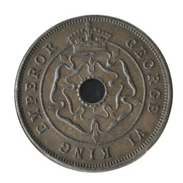 Pièce de 1 Penny Rhodésie...