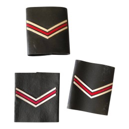 Lot de 3 fourreaux de grade...
