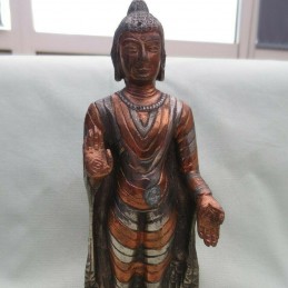 Statuette Bouddha en bronze