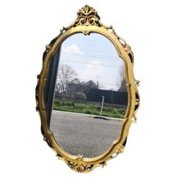 Grand miroir ovale style...